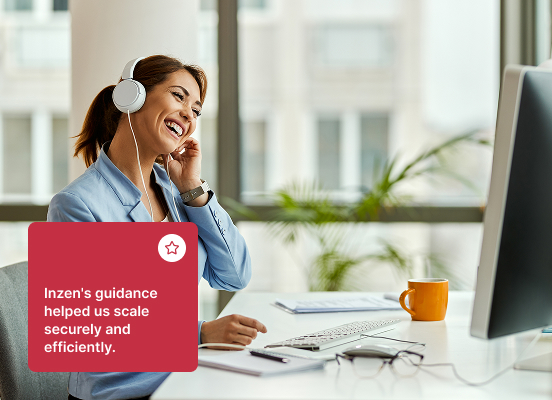 Client testimonial
